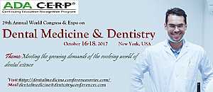  : Annual World Congress & Expo on Dental Medicine & Dentistry -  New York  