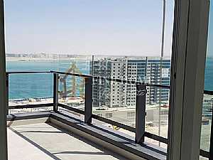 Ad Photo: تملك شقة غرفة وصالة| سعر جيد باطلالة علي القناة في جزيرة الريم - in Abu Dhabi United Arab Emirates