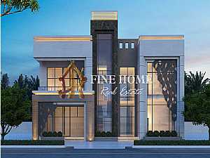 Ad Photo: فيلا 7 غرف اول ساكن على زاوية وشارعين في الشامخة - in Abu Dhabi United Arab Emirates