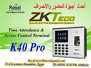 صورة الاعلان: جهاز حضور وانصراف ماركة ZK Teco موديل K40 Pro - في الإسكندرية مصر